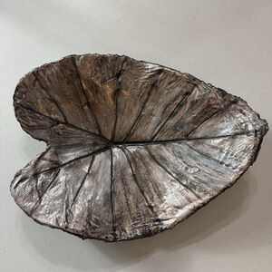 Leaf Handmade Pottery Tray